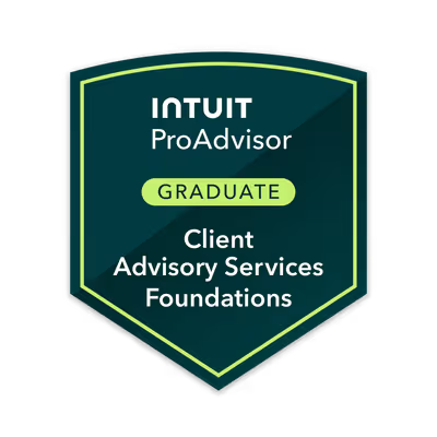 QuickBooks ProAdvisor badge